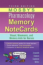 Mosby’S Pharmacology Memory Notecards: Visual, Mnemonic, And Memory Aids For Nurses, 3Rd Edition (Original Pdf From Publisher)