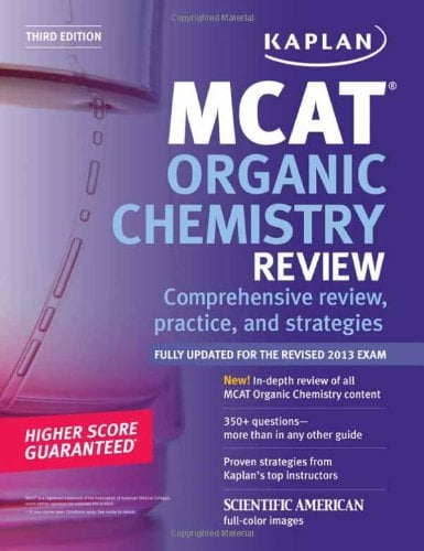 Kaplan MCAT Organic Chemistry Review 3rd