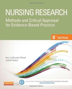 Nursing Research - Methods and Critical Appraisal for Evidence-Based Practice 8th Edition