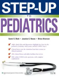 Step-Up to Pediatrics (Original PDF from Publisher)