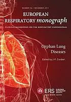 Orphan Lung Diseases (European Respiratory Monograph)