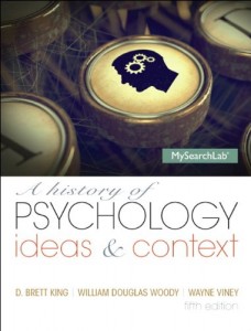 A History of Psychology Ideas & Context (5th Edition)