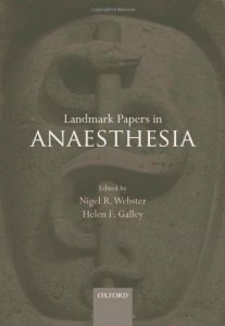Landmark Papers in Anaesthesia