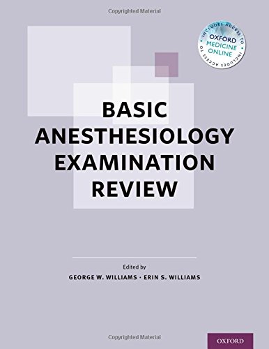 Basic Anesthesiology Examination Review (Original PDF From Publisher ...