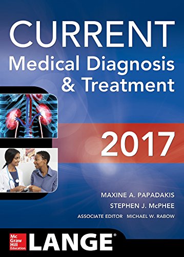 CURRENT Medical Diagnosis and Treatment 2017 (Lange) (ORIGINAL PDF from Publisher)