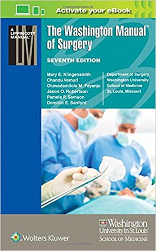 The Washington Manual of Surgery (Lippincott Manual Series), 7th Edition (EPUB)