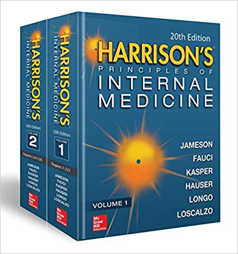 Harrison’s Principles of Internal Medicine, Twentieth Edition (Vol.1 & Vol.2) (Original PDF from Publisher)