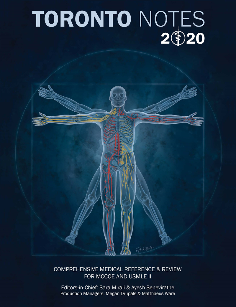 Toronto Notes 2020 (ORIGINAL PDF from Publisher)