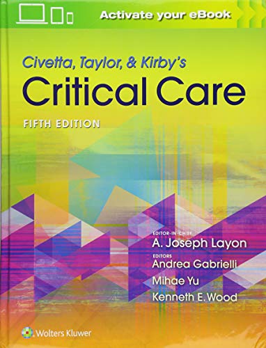 Civetta, Taylor, & Kirby’S Critical Care Medicine, 5Th Edition (Epub)