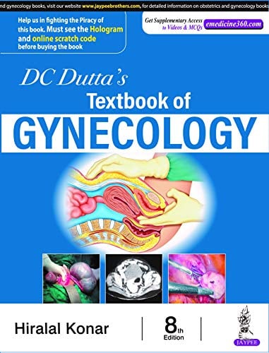 DC Dutta's Textbook of Gynecology, 8th Edition (Original PDF from Publisher)