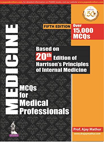 Medicine MCQs for Medical Professionals 5th Edition (Original PDF From Publisher)