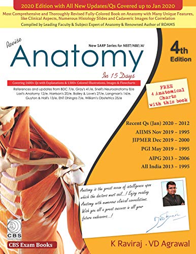 Anatomy (New SARP Series for NEET/NBE/Al), 4th Edition (Original PDF from Publisher)