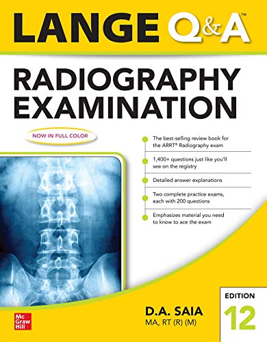 Lange Q&A Radiography Examination, 12th Edition (High Quality PDF)