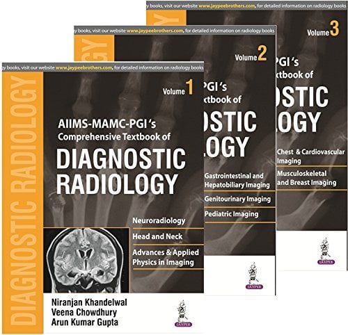AIIMS MAMC - PGI's Comprehensive Textbook of Diagnostic Radiology (3 Vols) (Original PDF from Publisher)