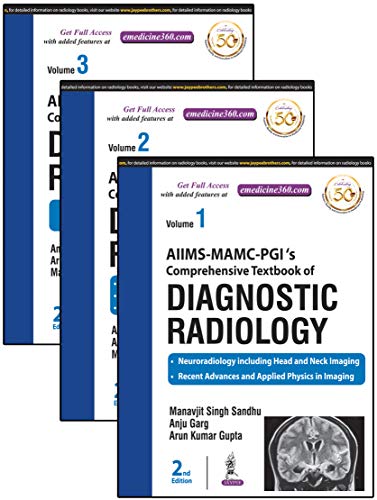 AIIMS MAMC ‑ PGI's Comprehensive Textbook of Diagnostic Radiology (Three Volume Set), 2ed (High Quality Converted PDF)