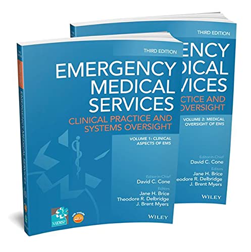 Emergency Medical Services, 2 Volume Set: Clinical Practice and Systems Oversight, 3rd Edition (Original PDF from Publisher)