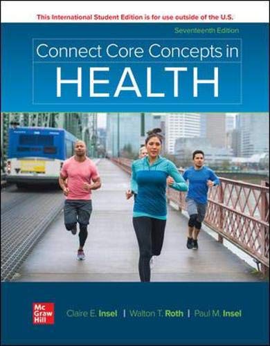 Connect Core Concepts in Health, BIG, 17th Edition (Original PDF from Publisher)