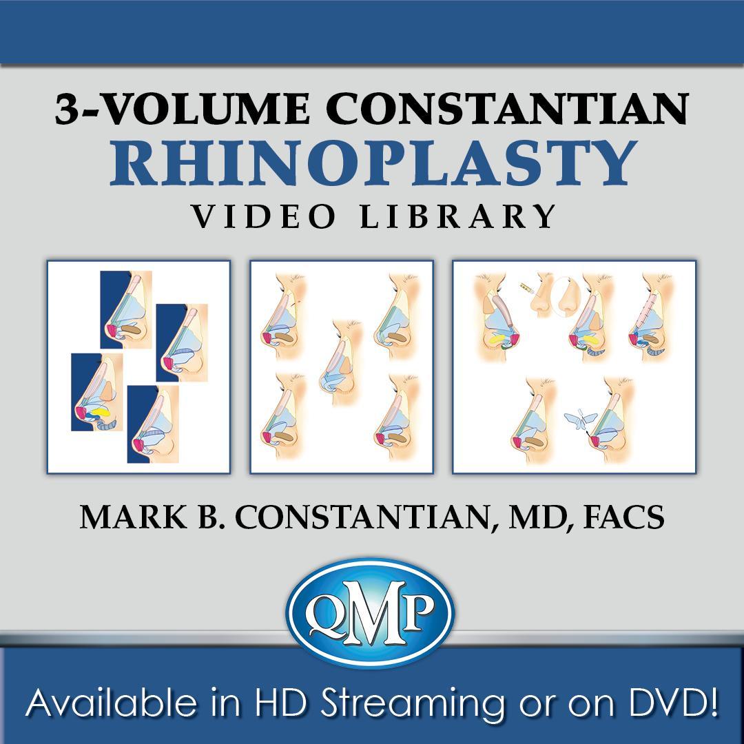 Constantian Rhinoplasty Video Library Volumes 1, 2, &Amp; 3 (Videos)
