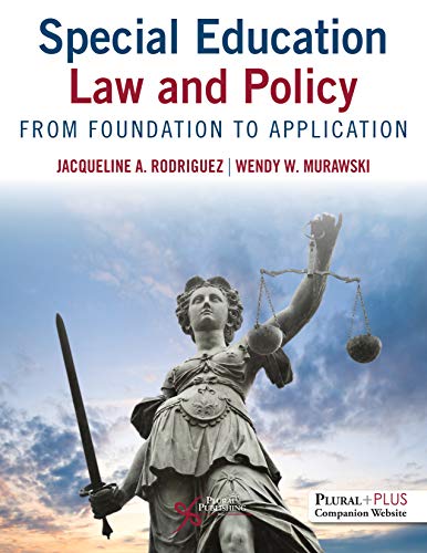 Special Education Law and Policy: From Foundation to Application (Original PDF from Publisher)