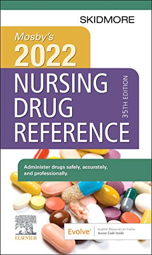 Mosby's 2022 Nursing Drug Reference (Skidmore Nursing Drug Reference), 35th edition (Original PDF from Publisher)
