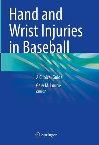 Hand and Wrist Injuries in Baseball: A Clinical Guide (Original PDF from Publisher)