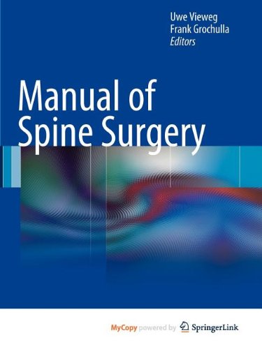 Manual of Spine Surgery (Original PDF from Publisher)