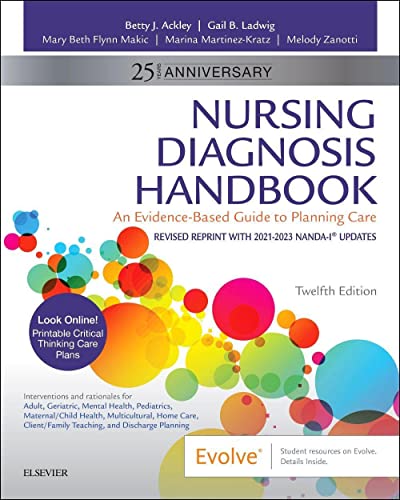 Nursing Diagnosis Handbook, 12th Edition Revised Reprint with 2021-2023 NANDA-I® Updates (Original PDF from Publisher)
