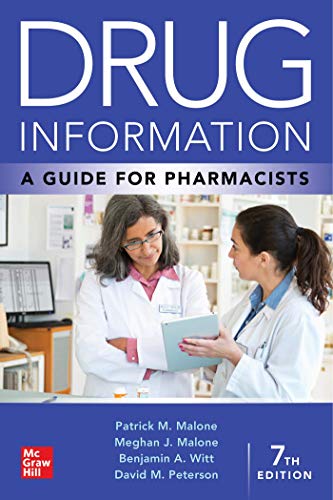 Drug Information: A Guide for Pharmacists, 7th Edition (Original PDF from Publisher)