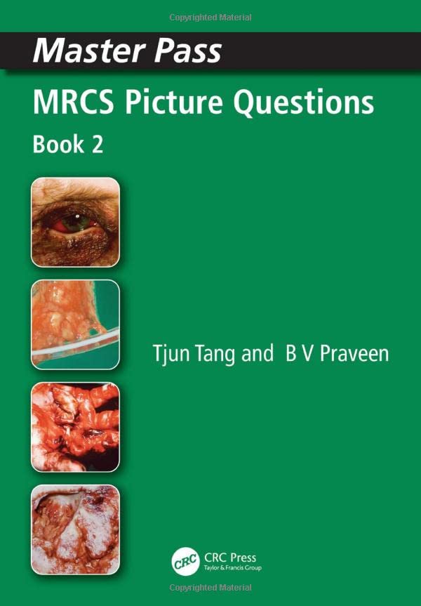 MRCS Picture Questions: A Practical Guide, V. 3 (MasterPass) (Original ...