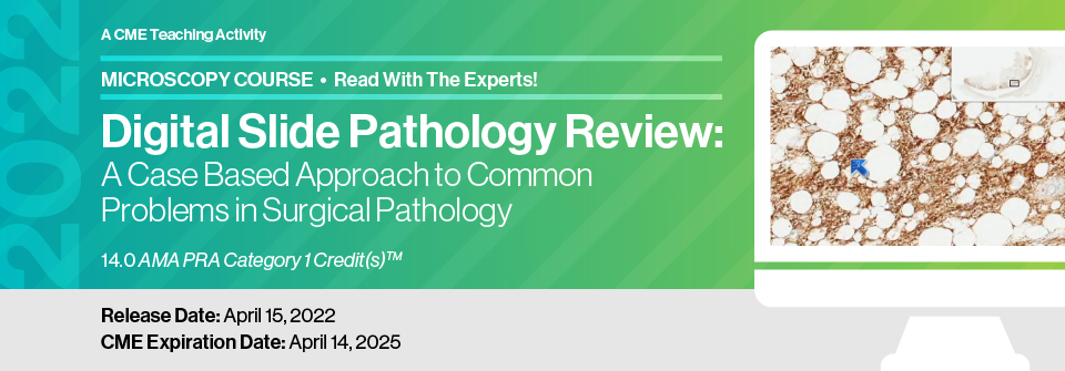 Digital Slide Pathology Review: A Case Based Approach To Common Problems In Surgical Pathology 2022 (Videos)