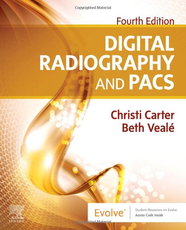 Digital Radiography And Pacs, 4Th Edition (Original Pdf From Publisher)