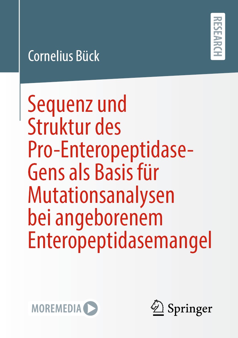 Sequenz und Struktur des Pro-Enteropeptidase-Gens als Basis für Mutationsanalysen bei angeborenem Enteropeptidasemangel (Original PDF from Publisher)
