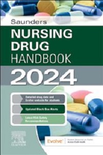 Saunders Nursing Drug Handbook 2024 (EPUB)