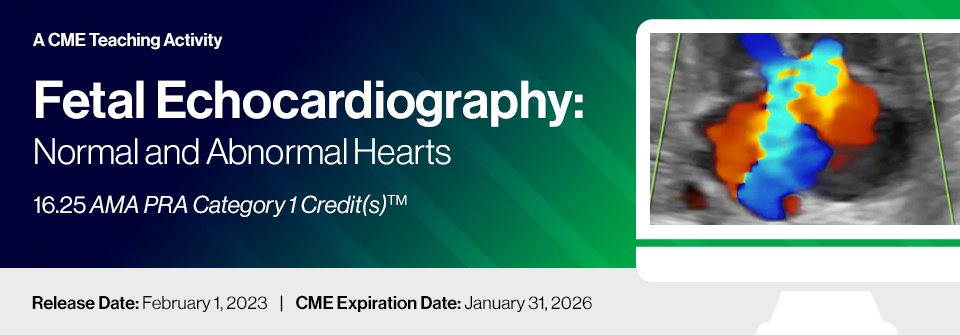 2023 Fetal Echocardiography: Normal and Abnormal Hearts (CME VIDEOS)
