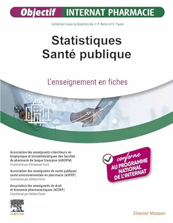 Statistiques - Santé publique: L'enseignement en fiches (French Edition) (True PDF from Publisher)