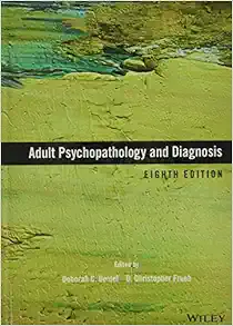 Adult Psychopathology and Diagnosis, 8th Edition (Original PDF from Publisher)
