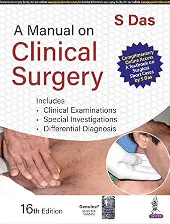 A Manual on Clinical Surgery, 16th Edition (EPUB + Converted PDF)