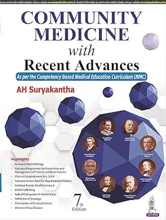 Community Medicine with Recent Advances, 7th Edition (Original PDF from Publisher)