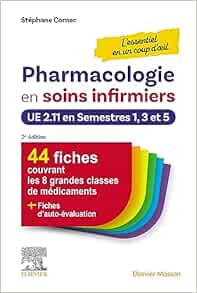 Pharmacologie en soins infirmiers en un coup d'oeil: UE 2.11 en Semestres 1, 3 et 5 (Original PDF from Publisher)