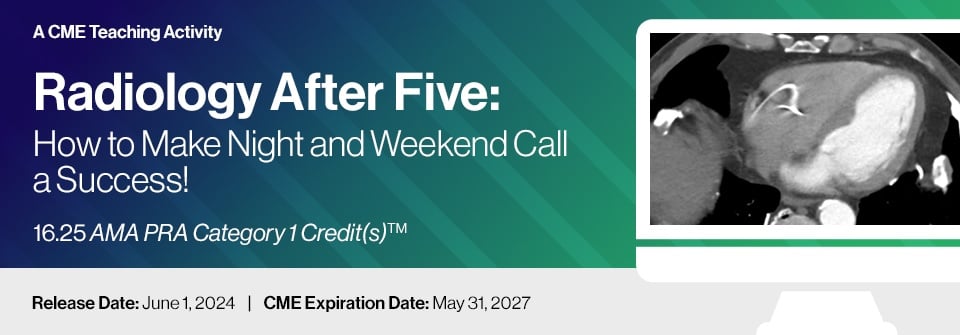 2024 Radiology After Five: How to Make Nights and Weekends a Success - DocmedED (Videos)
