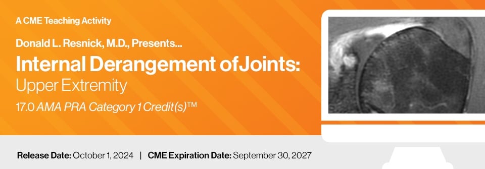 Internal Derangement of Joints Upper Extremity 2024 - DocmedED (Videos)