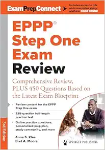 EPPP Step One Exam Review: Comprehensive Review, PLUS 450 Questions Based on the Latest Exam Blueprint, 3rd Edition (EPUB)