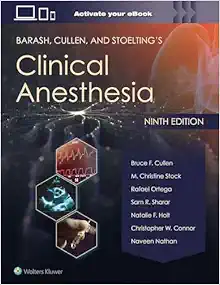 Barash, Cullen, and Stoelting's Clinical Anesthesia 9e - Chapter-Based Tutorial Videos (Videos Only)