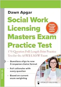 Social Work Licensing Masters Exam Practice Test: 170-Question Full-Length Print Practice Test for the ASWB LMSW Exam, 4th Edition (EPUB)