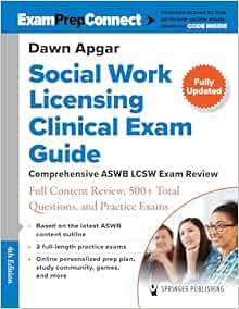 Social Work Licensing Clinical Exam Guide: Comprehensive ASWB LCSW Exam Review with Full Content Review, 500+ Total Questions, and Practice Exams, 4th Edition (EPUB)