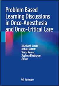 Problem Based Learning Discussions in Onco-Anesthesia and Onco-Critical Care (EPUB)