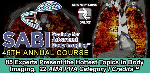 Society for Advanced Body Imaging (SABI) 46th Annual Course 2024 (Videos)