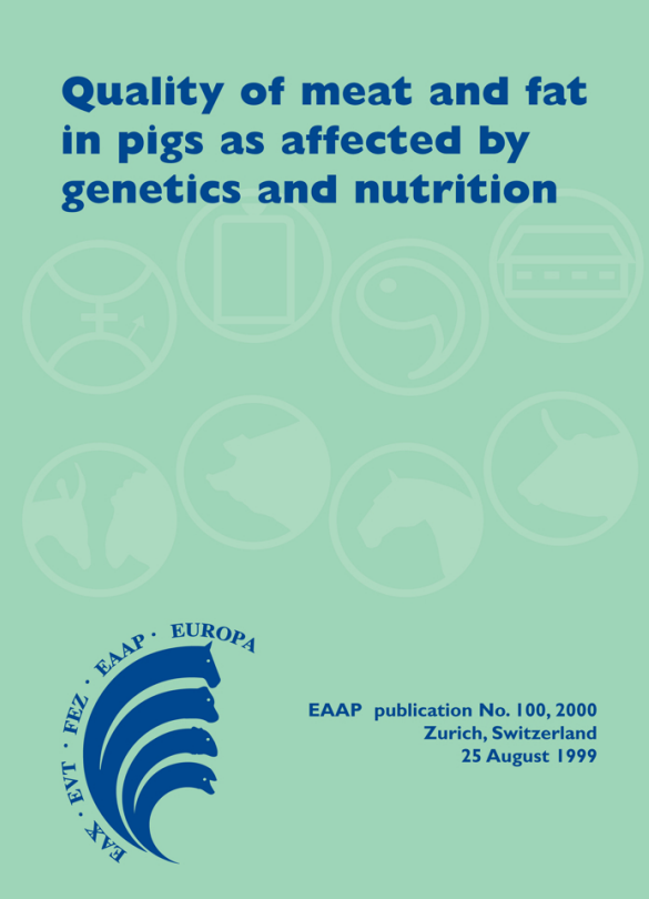 Quality of Meat and Fat in Pigs as Affected by Genetics and Nutrition (Original PDF from Publisher)