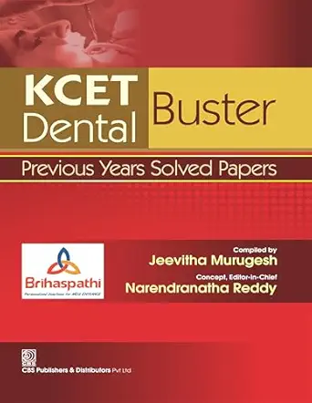 KCET Dental Buster Previous Years Solved Papers (Original PDF from Publisher)