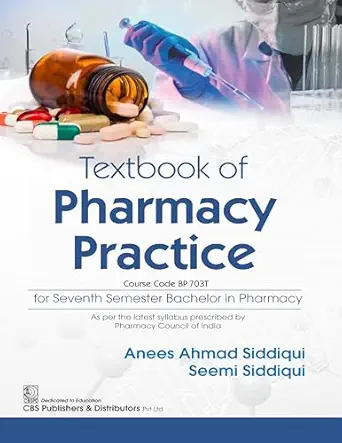 Textbook of Pharmacy Practice (Original PDF from Publisher)